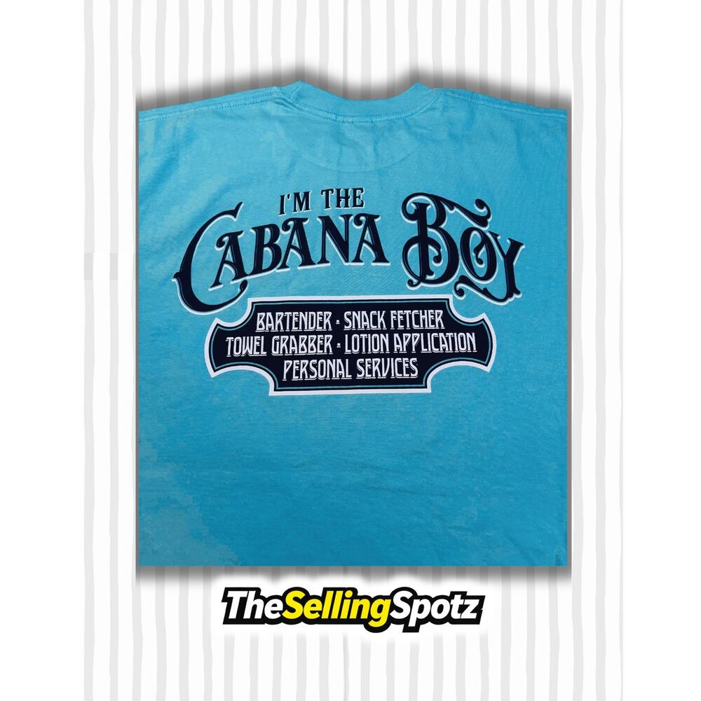 Island Jay Blue T-Shirt Made in Florida Size US 2XL 100% Cotton